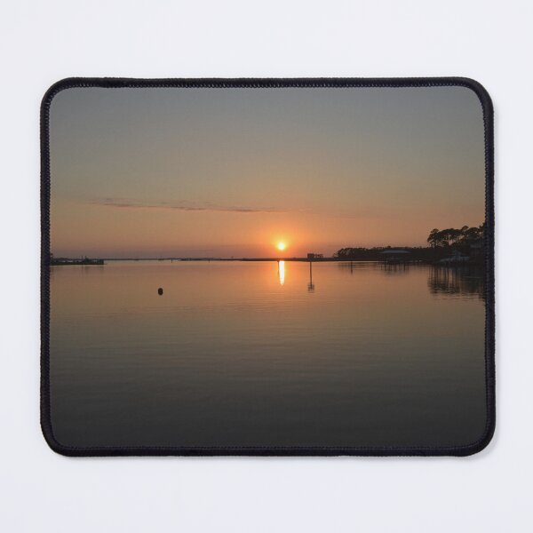 Item preview, Seaside Florida Gorgeous Orange Sunset with Beautiful Water Reflection  designed and sold by JLFXCreations.