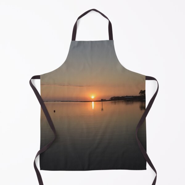 Item preview, Seaside Florida Gorgeous Orange Sunset with Beautiful Water Reflection  designed and sold by JLFXCreations.