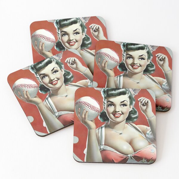 Item preview, Baseball Pinup Girl designed and sold by cutestpinups.