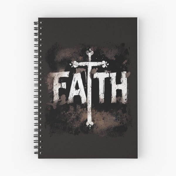 Item preview, Distressed Illustration of a Font-Based Design Saying Faith designed and sold by Art4Christ.