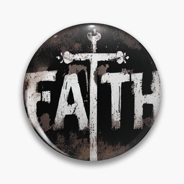 Item preview, Distressed Illustration of a Font-Based Design Saying Faith designed and sold by Art4Christ.