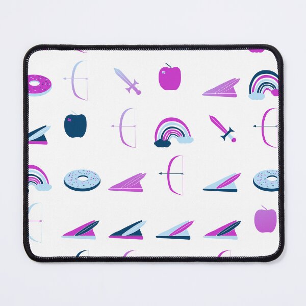 Item preview, Contrasting Forms of doughnut in Steel Pink and Sail in Mountains designed and sold by TechsQuickArt.