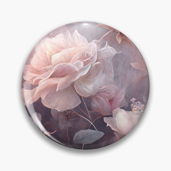 Item preview, A beautiful floral painting of pink roses designed and sold by Patrick Edwards.