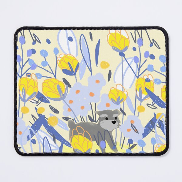 Item preview, Tiny Cairn Terrier with Flowers designed and sold by aymeigh.