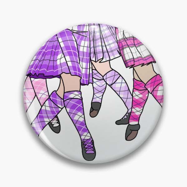 Item preview, Swaying Kilts- Pink & Purple designed and sold by LizCaityArt.