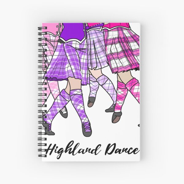 Aperçu de l'œuvre Kilts oscillants - Rose et violet créée et vendue par LizCaityArt.