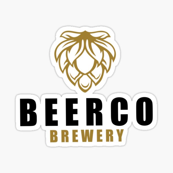 "Beerco Brewery " Sticker for Sale by mayavolokov Redbubble