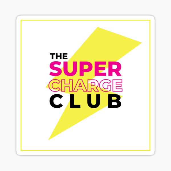 The Super Charge Club Sticker
