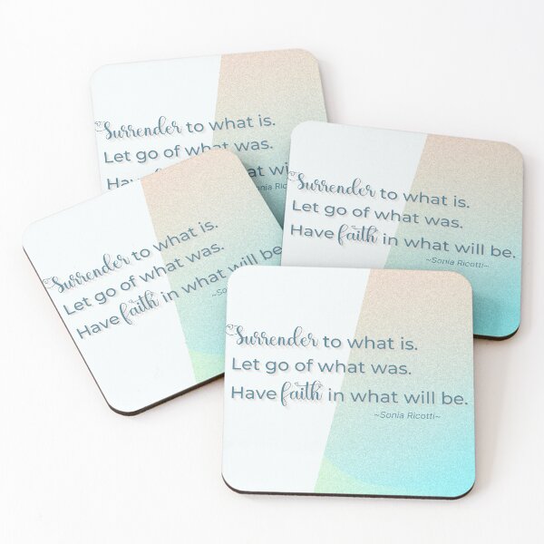 Item preview, Surrender to What Is | Sonia Ricotti Quote | Home to Soul designed and sold by FrequencyV.