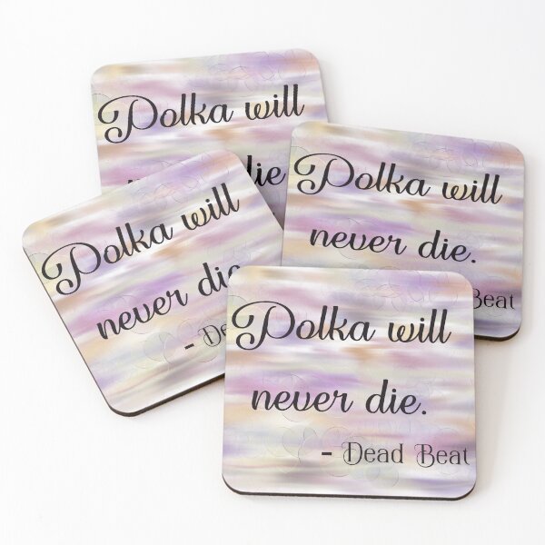 Item preview, Polka Never Dies designed and sold by CraftyCelestial.