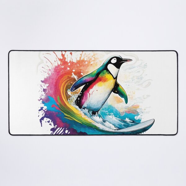 Item preview, Kowabunga Penguin designed and sold by Jimbodo.