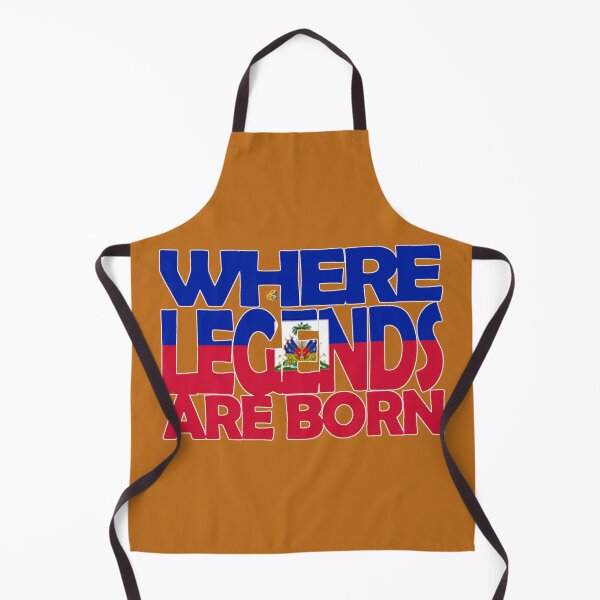 Item preview, Haiti Flag - Where Legends Are Born - Haitians - Soca Mode designed and sold by Soca-Mode.