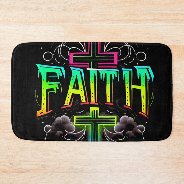 Item preview, Neon Dreams Illustration of a Font-Based Design Saying Faith designed and sold by Art4Christ.