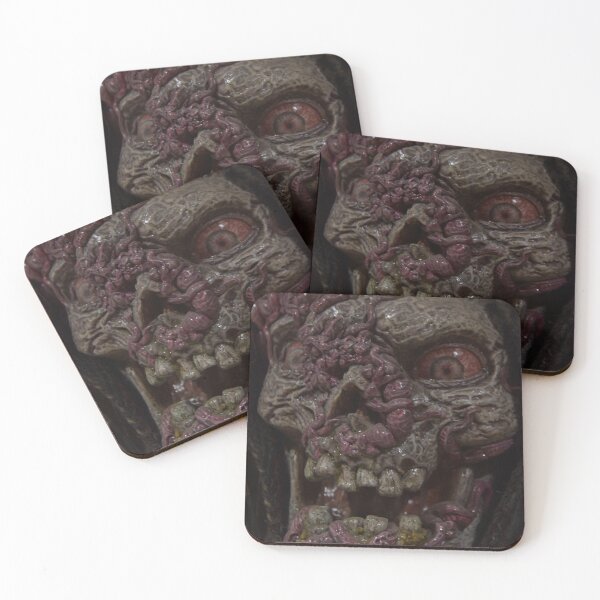 Item preview, Creepy, Horror, Scary, Rotted Reaper with Purplish Wormy Detailing designed and sold by JLFXCreations.