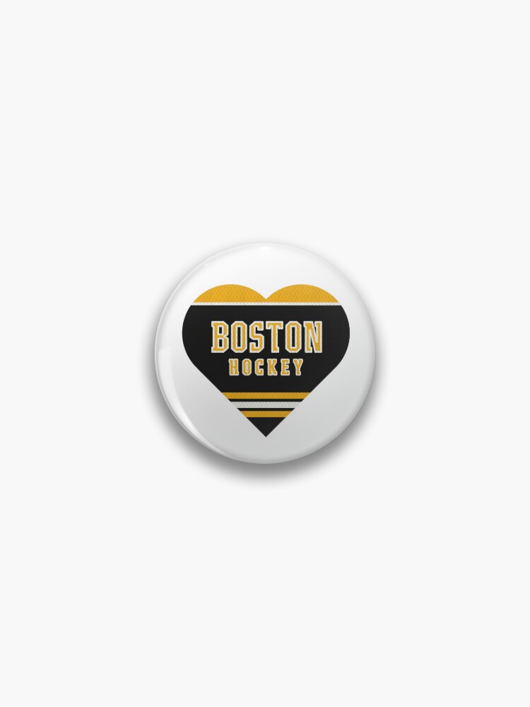 Boston Bruins Jersey Heart Colour Pin for Sale by Jeff Malo