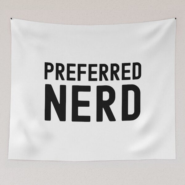 Item preview, Preferred Nerd - Geek Gift, Science Nerd, Math Geek, Stem, Computer Tech, Data Science designed and sold by jadedscientist.