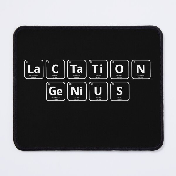 Item preview, Lactation genius periodic table designed and sold by Gaudeliy.