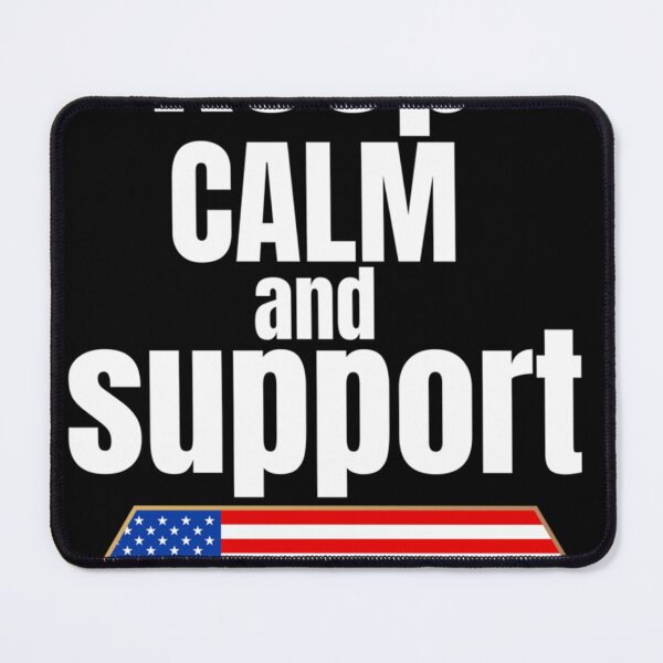 Item preview, Keep Calm And Support Usa designed and sold by UKCoinsShopp.