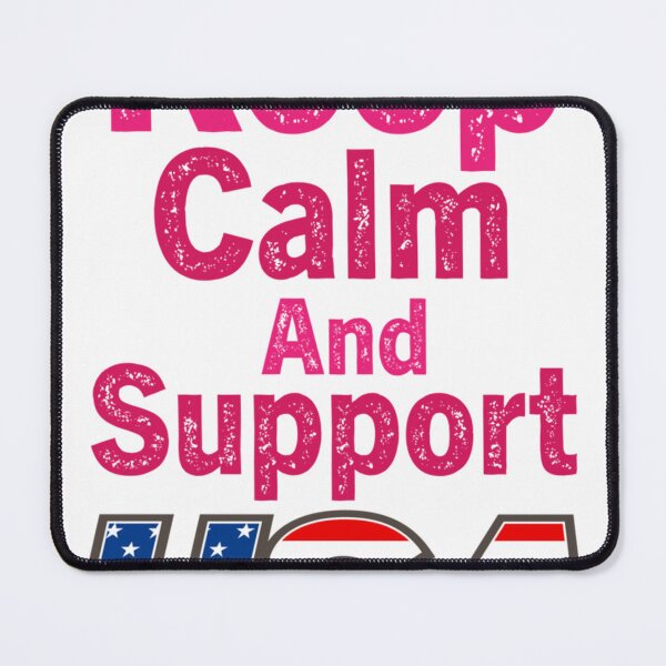 Item preview, Keep Calm And Support Usa designed and sold by UKCoinsShopp.