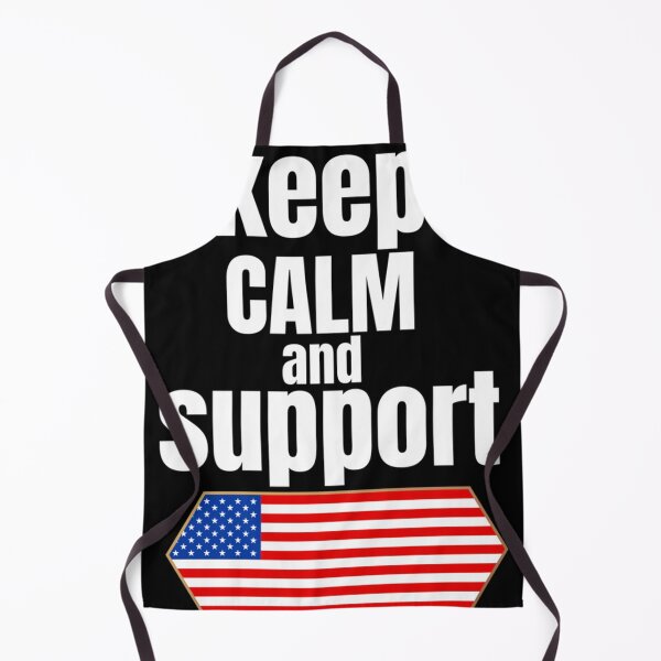 Item preview, Keep Calm And Support Usa designed and sold by UKCoinsShopp.