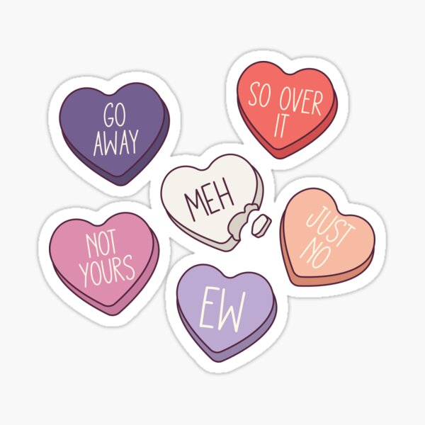 Cute Valentines Day Stickers Pack Graphic by Happy Printables Club
