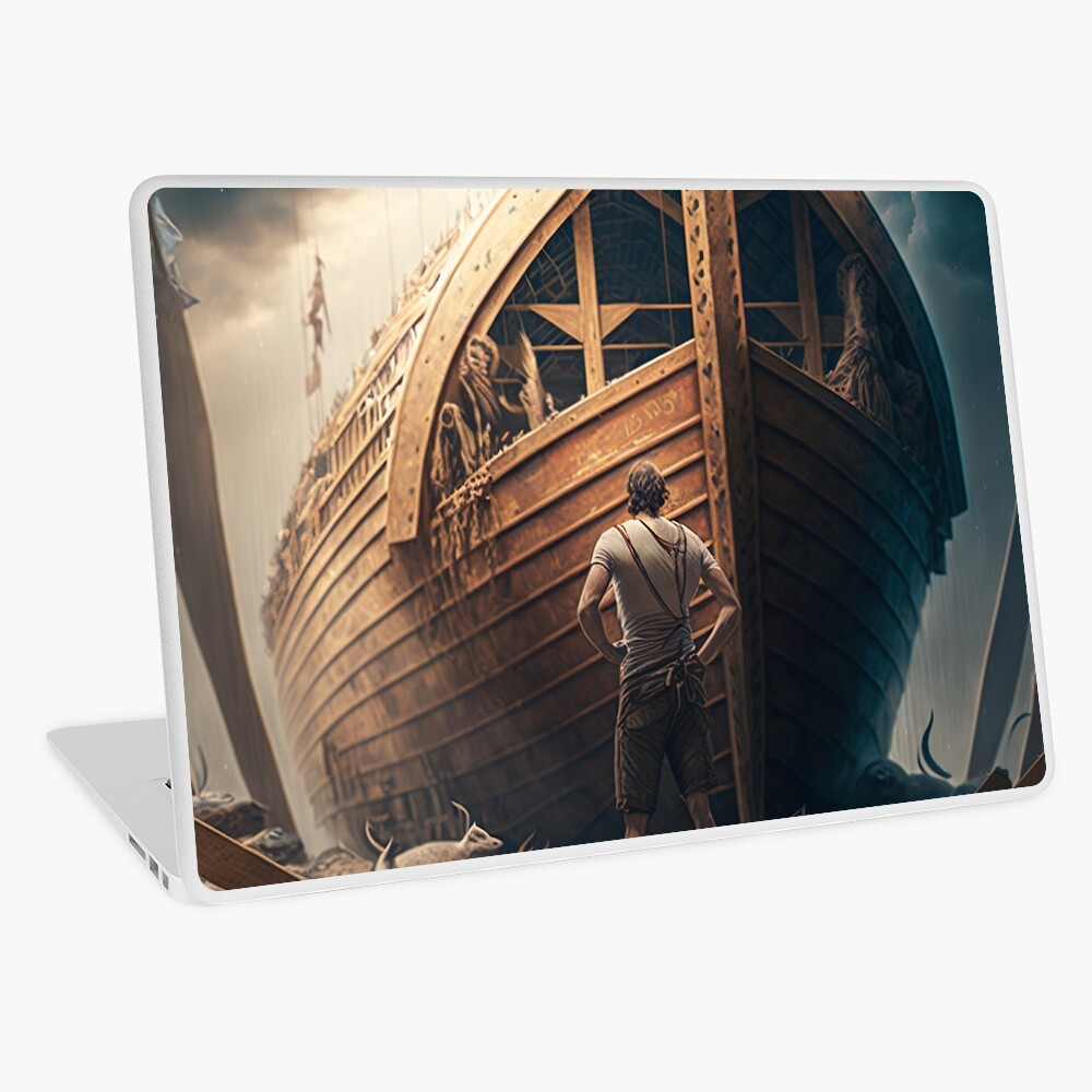 Item preview, Laptop Skin designed and sold by ThroughHisGrace.