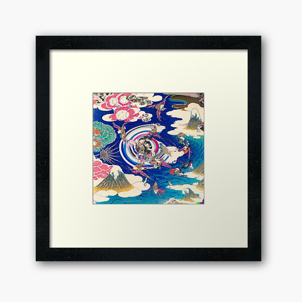 Aperçu de l'œuvre Ukiyo-e psychédélique créée et vendue par Psychonaught99.
