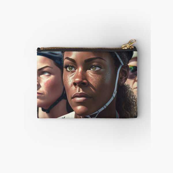Item preview, Diverse Group of Female Cyclists #7 designed and sold by Helfrich Bicycles.