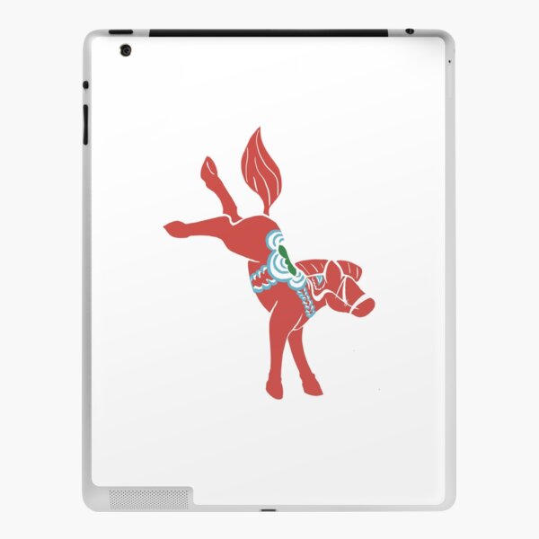 Dala Horse #3 iPad Skin