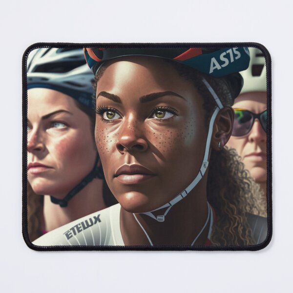 Item preview, Diverse Group of Female Cyclists #7 designed and sold by Helfrich Bicycles.