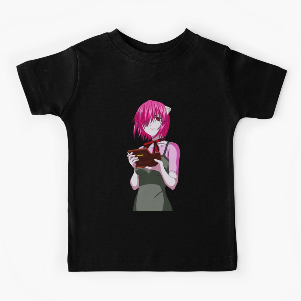 Lucy Kaede Elfen Lied Anime Girl Fanart Kids T-Shirt for Sale by  Spacefoxart