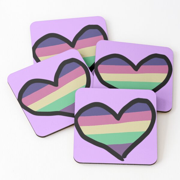 Item preview, Amari Pride Flag Heart Emoji LGBT designed and sold by Spell-the-Bee.