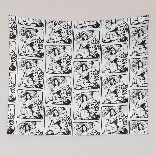 Item preview, Hannah at the beach designed and sold by Erizademar.