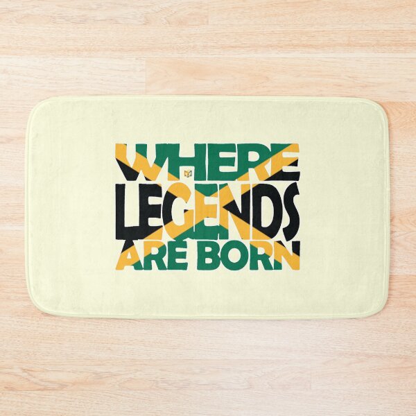 Item preview, Jamaica Flag - Where Legends Are Born - Jamaican - Soca Mode designed and sold by Soca-Mode.