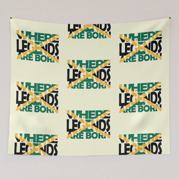 Item preview, Jamaica Flag - Where Legends Are Born - Jamaican - Soca Mode designed and sold by Soca-Mode.