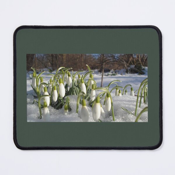 Item preview, Unique Abstract of snowdrops. designed and sold by WinningWorld.