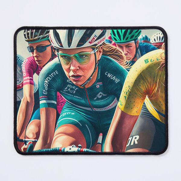 Item preview, Group of Female Cyclists #9 designed and sold by Helfrich Bicycles.