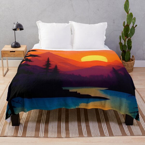 Item preview, Encuentre la impresión de vista de amanecer de paisaje minimalista perfecta para cualquier ocasión o regalo designed and sold by supeart.
