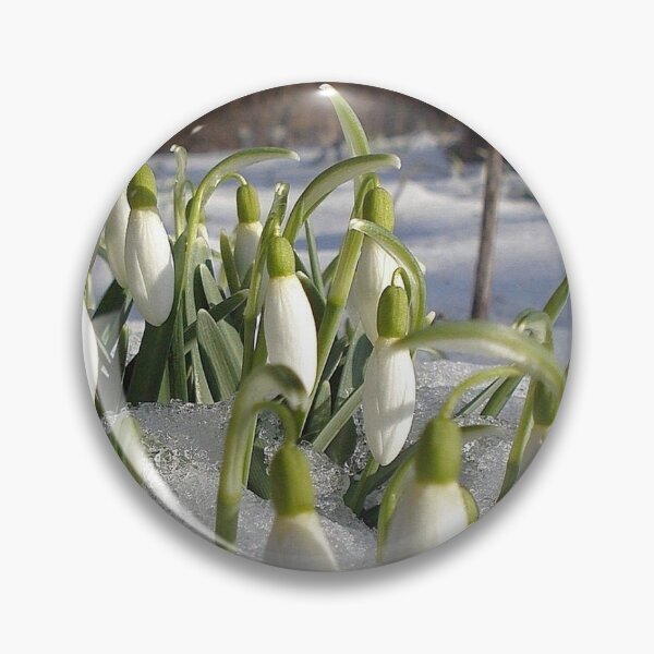 Item preview, Unique Abstract of snowdrops. designed and sold by WinningWorld.