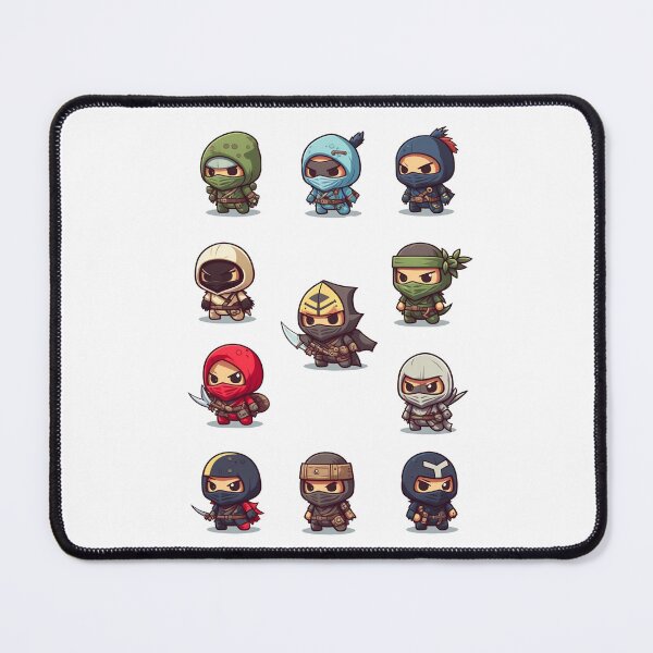 Item preview, Cute Ninja Sticker Pack designed and sold by FantasyRealmOP.