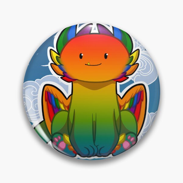 Item preview, Cute rainbow western dragon  designed and sold by Maythedragonlord .