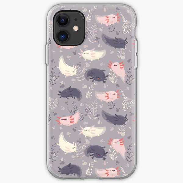 Fatsolotls iPhone Soft Case