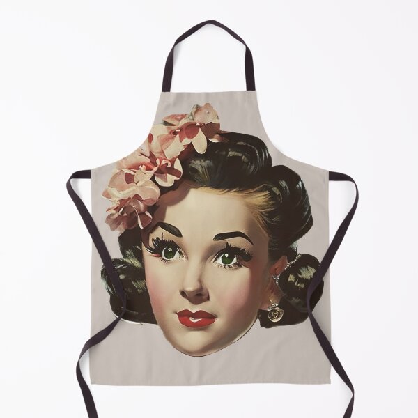Item preview, Flower Hair Pinup Girl designed and sold by cutestpinups.