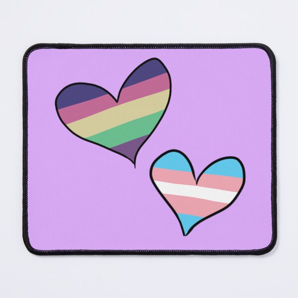 Item preview, Amari Trans Transgender Pride Flag Heart Emojis LGBT designed and sold by Spell-the-Bee.