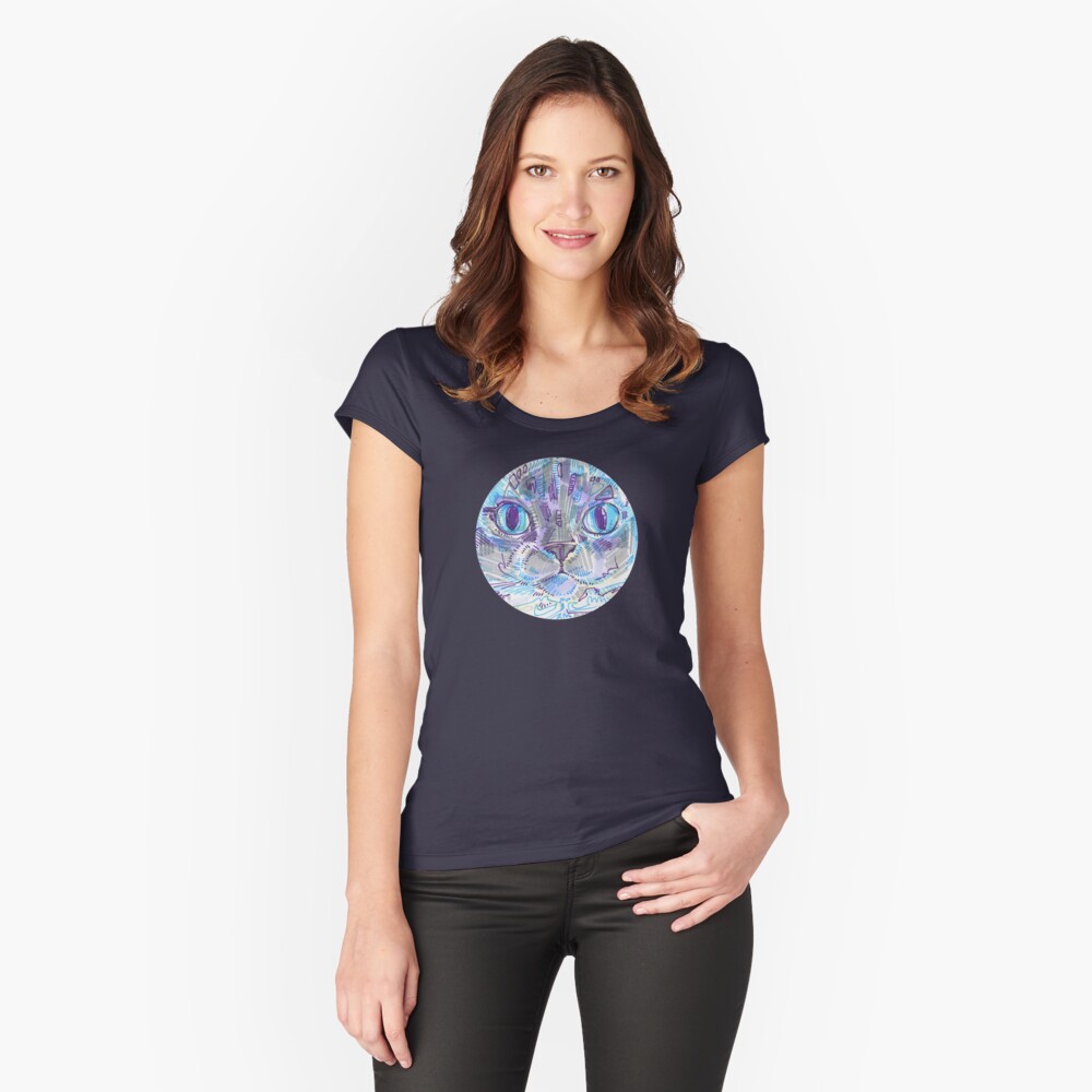 Item preview, Fitted Scoop T-Shirt designed and sold by gwennpaints.
