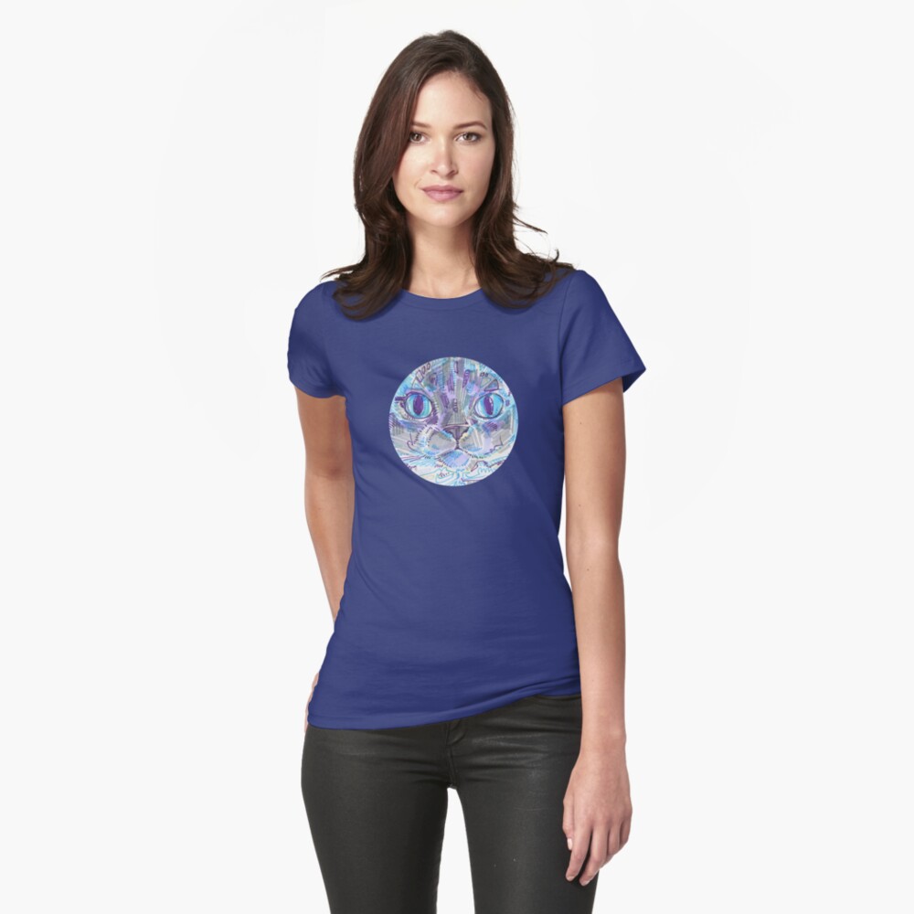 Item preview, Fitted T-Shirt designed and sold by gwennpaints.