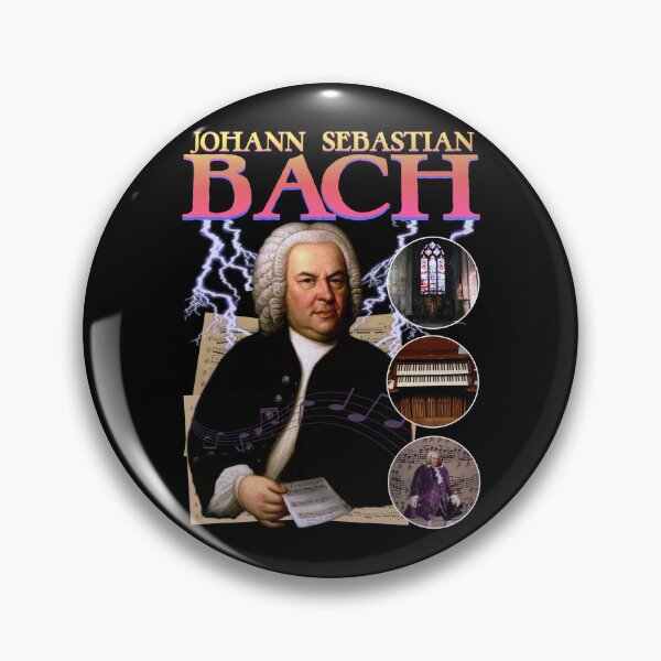 Item preview, BACH RAP TEE Classical Composer Music Vintage Band Tee  designed and sold by blueversion.