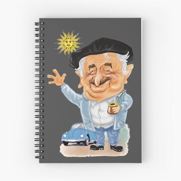 Item preview, Pepe Mujica artwork cartoon caricature designed and sold by PoliticsPrint.