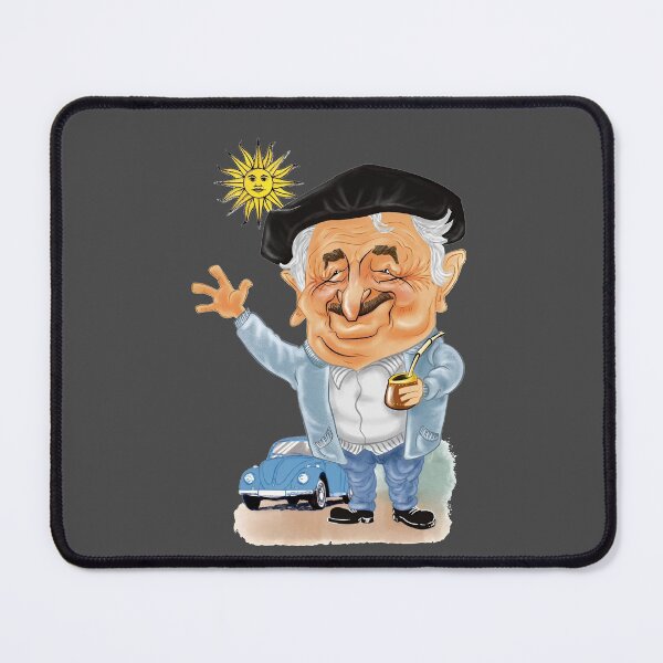 Item preview, Pepe Mujica artwork cartoon caricature designed and sold by PoliticsPrint.