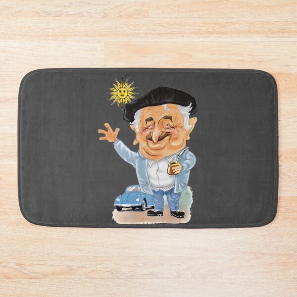 Item preview, Pepe Mujica artwork cartoon caricature designed and sold by PoliticsPrint.